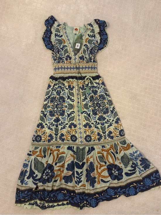 FARM Rio Dresses & Skirts - Farm Rio Ocean tapestry maxi dress